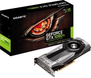 Karta graficzna Gigabyte GeForce GTX 1080 Ti Founders Edition 11GB GDDR5X (352 bit), HDMI, 3x DP, BOX 1