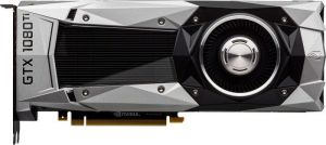 Karta graficzna Palit GeForce GTX 1080 Ti Founders Edition 11GB GDDR5X (352 bit), HDMI, 3x DP, BOX (NEB108T019LCF) 5