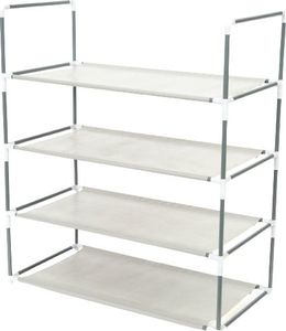 Compactor regał na buty z możliwością układania w stosy 4 półki Salome 70,5 cm szary 1