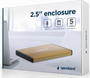 Kieszeń Gembird 2.5" SATA - USB 3.2 Gen 1 (EE2-U3S-3-GL) 2