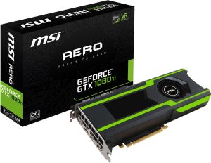 Karta graficzna MSI GeForce GTX 1080 Ti Aero OC 11GB GDDR5X (352 bit), HDMI, 3x DP, BOX (GTX 1080 Ti AERO 11G OC) 1