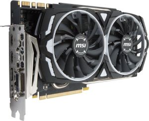 Karta graficzna MSI GeForce GTX 1080 Ti ARMOR OC 11GB GDDR5X (352 bit), DL-DVI-D, 2x HDMI, 2x DP, BOX (1080 Ti ARMOR 11G OC) 4