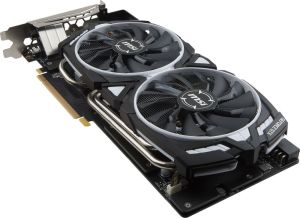Karta graficzna MSI GeForce GTX 1080 Ti ARMOR OC 11GB GDDR5X (352 bit), DL-DVI-D, 2x HDMI, 2x DP, BOX (1080 Ti ARMOR 11G OC) 6