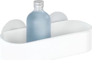 Koszyk prysznicowy Wenko wieszak prysznicowy Osimo Static-Loc 12 x 9,5 cm biały 3