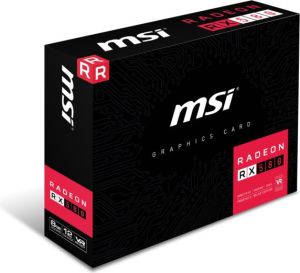 Karta graficzna MSI Radeon RX 580, 8GB GDDR5 (256 Bit), DVI-D, HDMI, DP, BOX 6