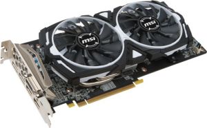 Karta graficzna MSI Radeon RX 580 ARMOR OC, 4GB GDDR5 (256 Bit), DVI-D, HDMI, DP, BOX 7