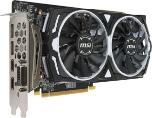 Karta graficzna MSI Radeon RX 580 ARMOR, 8GB GDDR5 (256 Bit), DVI-D, HDMI, DP, BOX 6