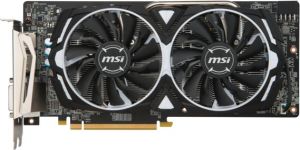 Karta graficzna MSI Radeon RX 580 ARMOR, 8GB GDDR5 (256 Bit), DVI-D, HDMI, DP, BOX 10