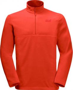 Jack Wolfskin Bluza polarowa męska Gecko pomarańczowa r. XL 1