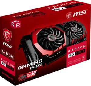 Karta graficzna MSI Radeon RX 580 GAMING X+ 8GB GDDR5 (256 Bit), DVI-D, HDMI, DP, BOX (RX 580 GAMING X+ 8G) 2