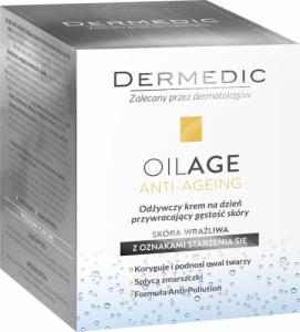 Dermedic DERMEDIC OILAGE Odżywczy krem na dzień przywracający gęstość skóry 50 ml 2