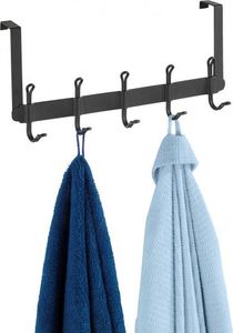 Wenko wieszak drzwiowy nostalgia 37,5 x 7,8 x 18 cm stal czarna 2
