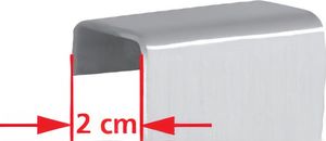 Wenko wieszak drzwiowy nostalgia 37,5 x 7,8 x 18 cm stal czarna 3