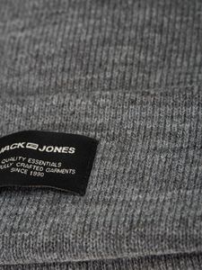 Jack & Jones Jack&Jones męska czapka zimowa Jacdna Beanie noos 12092815 GREY MELANGE 2