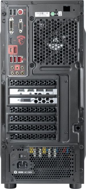 Komputer Elite Boosted Ryzen 5 1600, 8 GB, Radeon RX 580, 128 GB SSD 1 TB HDD 5