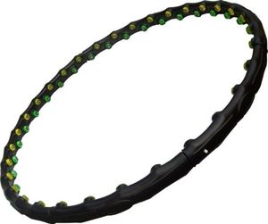 Jinpoli Hula-Hop z kulkami Charcoal 2 110cm czarne 2
