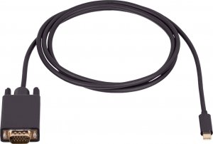 Kabel USB Akyga USB-C - D-Sub (VGA) 1.5 m Czarny (AK-AV-17) 1