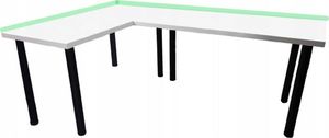 Biurko Marco Game Corner Białe 207 cmx139 cm 1