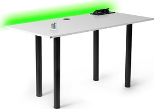Biurko Marco Game Pro One Białe 139 cmx68 cm 1