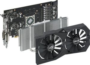 Karta graficzna Asus Radeon RX 570 STRIX, 4GB GDDR5 (256 Bit) HDMI, 2xDVI-D, DP, BOX (ROG-STRIX-RX570-4G-GAMING) 8