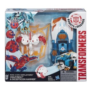 Figurka Hasbro Transformers Mini-Con Deployers Crazy & Decepticon Hammer (B5604) 1