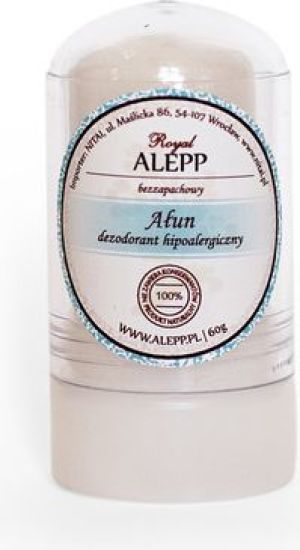 Royal ALEPP Bezzapachowy Ałun dezodorant hipoalergiczny 120g 1