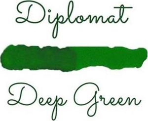 Diplomat atrament Diplo Octopus 30 ml szklany ciemnozielony 2