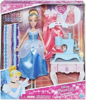 Figurka Hasbro Disney Princess Studio Kreacji Kopciuszka 1