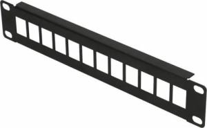ExtraLink EXTRALINK 12 portowy UTP 10inch patch panel modularny 3