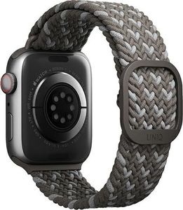 Uniq Pasek UNIQ Aspen Apple Watch 4/5/6/7/SE 44/45mm Braided DE szary/pebble grey 2