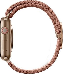 Uniq Pasek UNIQ Aspen Apple Watch 4/5/6/7/SE 44/45mm Braided różowy/grapefruit pink 3