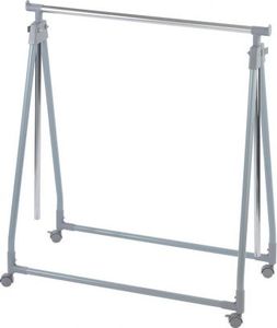 Wenko stojak na ubrania regulowany 80 x 167 cm stal szara 3