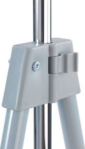 Wenko stojak na ubrania regulowany 80 x 167 cm stal szara 5