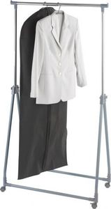 Wenko stojak na ubrania regulowany 80 x 167 cm stal szara 6