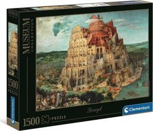 Clementoni Puzzle 1500 elementów Museum Bruegel, The Tower of Babel 1