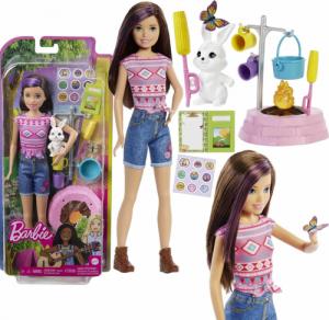 Lalka Barbie Mattel Kemping - Skipper i zwierzątko (HDF69/HDF71) 1