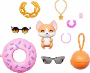 Lalka Barbie Mattel Extra Moda - Sportowa sukienka/Czarno-różowe włosy (GRN27/HDJ46) 2