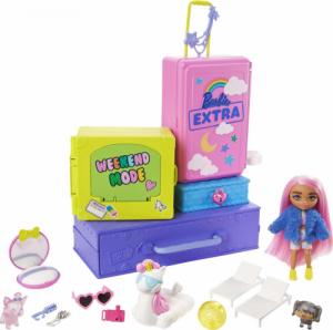 Lalka Barbie Mattel Extra - Mała lalka + zwierzątka (HDY91) 2