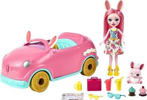 Mattel Lalka Enchantimals Króliczkowóz Pojazd do zabawy 3
