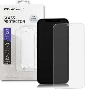 Qoltec QOLTEC 52132 Hartowane szkło ochronne PREMIUM do iPhone 12 Max PRO 1