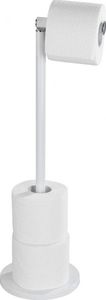 Wenko uchwyt rolki toalety 55 cm stal nierdzewna biała 2