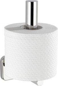 Wenko uchwyt rolki toalety Mezzano 8 x 18 cm stal nierdzewna srebrna 3