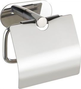 Wenko uchwyt rolki toalety Orea Pokrywa 14 cm stal nierdzewna srebrna 2-częściowa 1