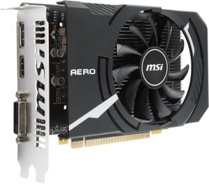 Karta graficzna MSI GeForce GTX 1050 Ti Aero ITX OC 4GB GDDR5 (GTX 1050 Ti AERO ITX 4G OCV1) 3