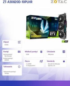 Karta graficzna Zotac GeForce RTX 3080 Trinity 12GB GDDR6X (ZT-A30820D-10PLHR) 7