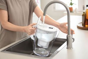 Dzbanek filtrujący Brita FILL&ENJOY MARELLA XL BIAŁY + 4 WKŁADY MAXTRAPLUS 2