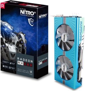 Karta graficzna Sapphire RADEON RX 580 NITRO+ Special Edition, 8GB GDDR5 (256 Bit), DVI-D, 2xHDMI, 2xDP (11265-21-20G) 2