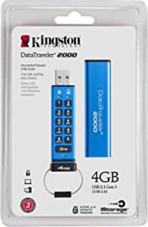 Pendrive Kingston DataTraveler 2000 DT2000/4GB (z klawiaturą szyfrującą) 7