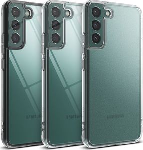 Ringke Ringke Fusion etui pokrowiec z żelową ramką Samsung Galaxy S22+ (S22 Plus) przezroczysty 3