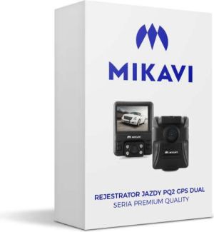 Wideorejestrator Mikavi PQ2 GPS DUAL 8